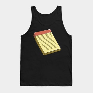 Legal Pad Lawyer Law Firm Lawyers Tank Top